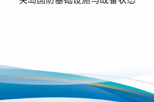 【新书上架】关岛国防基础设施与战备状态